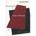 Deconstruction as Analytic Philosophy - Paperback