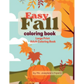 Easy Fall Coloring Book - Paperback