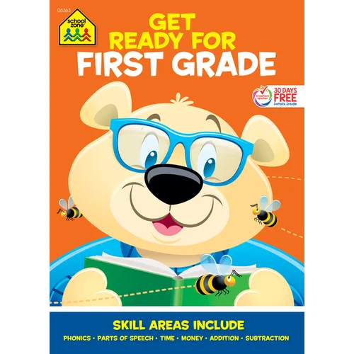 School Zone Get Ready for First Grade Workbook - Paperback