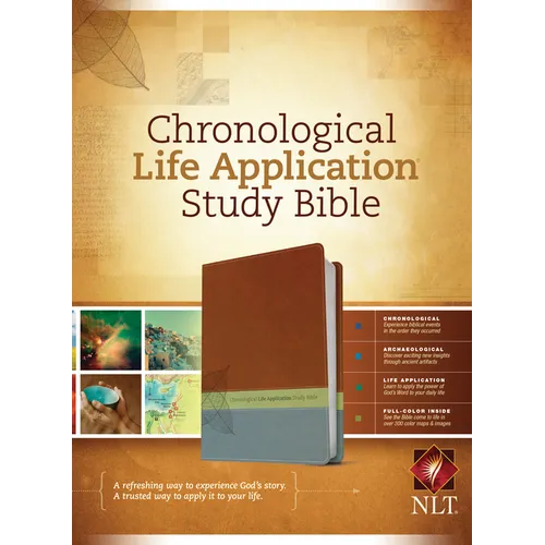 Chronological Life Application Study Bible-NLT - Imitation Leather