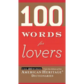 100 Words for Lovers - Paperback