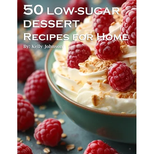 50 Low-Sugar Dessert Recipes for Home - Paperback
