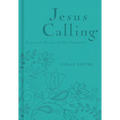 Jesus Calling, Teal Leathersoft, with Scripture References: Enjoying Peace in His Presence (a 365-Day Devotional) - Imitation Leather