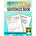 Elementary Writing Activities, Writing Sentences Book: Elementary Writing Curriculum - Paperback