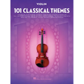 101 Classical Themes for Violin Instrumental Folio Essential Violin Sheet Music Collection Hal Leonard Violin Solo Book - Paperback