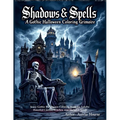 Shadows & Spells: A Gothic Halloween Coloring Grimoire Scary Gothic Halloween Coloring Book for Adults: Haunted Castles, Witches, and Skeleton Kings: - Paperback