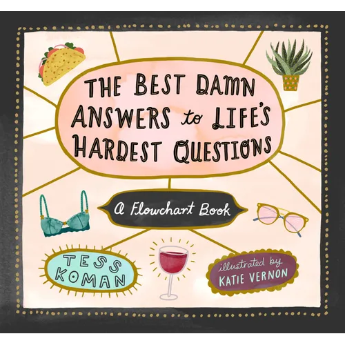 The Best Damn Answers to Life's Hardest Questions: A Flowchart Book - Hardcover