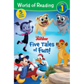 World of Reading: Disney Junior: Five Tales of Fun!-Level 1 Reader Bindup - Paperback