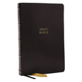 KJV Holy Bible with Apocrypha and 73,000 Center-Column Cross References, Black Leathersoft, Red Letter, Comfort Print: King James Version - Imitation Leather