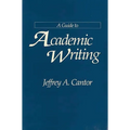 A Guide to Academic Writing - Paperback