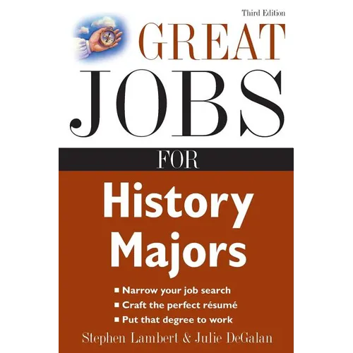 Great Jobs for History Majors - Paperback