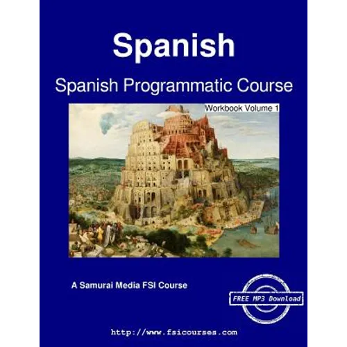 Spanish Programmatic Course - Workbook Volume 1 - Paperback