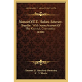 Memoir Of T. D. Harford-Battersby; Together With Some Account Of The Keswick Convention (1890) - Paperback