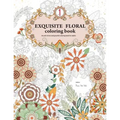 Exquisite Floral Coloring Book: An anti-stress and graceful coloring book for adult (vol.1) - Paperback