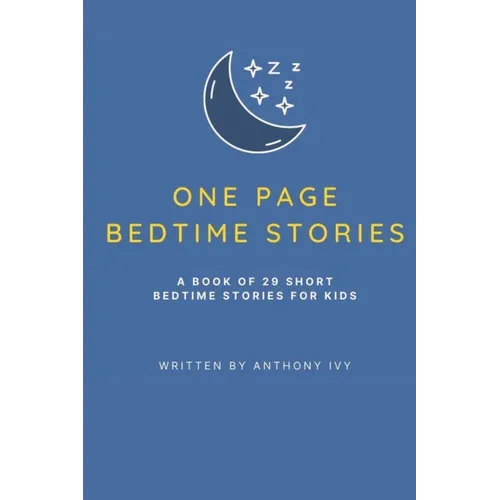 One Page Bedtime Stories For Kids - Paperback
