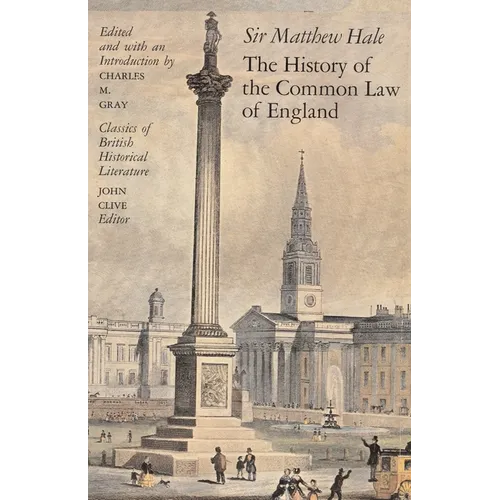 The History of the Common Law of England - Paperback