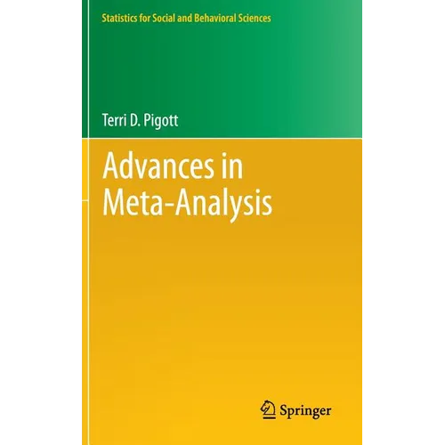 Advances in Meta-Analysis - Hardcover