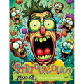 Ridiculous: Funny Coloring Book With Amusing Illustrations of Laughing Faces With Pouty Mouths - Paperback