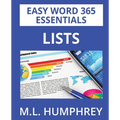 Word 365 Lists - Paperback