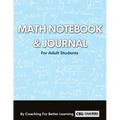 Math Notebook and Journal For Adult Students - Paperback