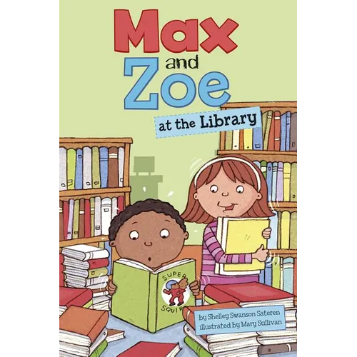 Max and Zoe at the Library - Paperback