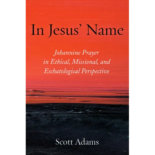 In Jesus' Name: Johannine Prayer in Ethical, Missional, and Eschatological Perspective - Paperback