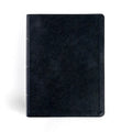 CSB Study Bible, Large Print, Digital Study Edition, Black Leathertouch, Indexed - Imitation Leather
