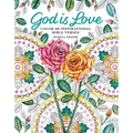 God Is Love: Color 60 Inspirational Bible Verses - Paperback