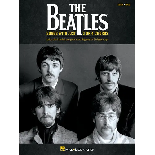 The Beatles - Songs with Just 3 or 4 Chords - Paperback