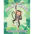 Farting Animals Coloring Book Adults Hilarious Stress Relieving Farting Coloring Book with 31 Funny Designs: 8.5" x 11" Fart Coloring Book - Paperback