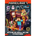 Minecraft Official the Nether and the End Sticker Book (Minecraft) - Paperback