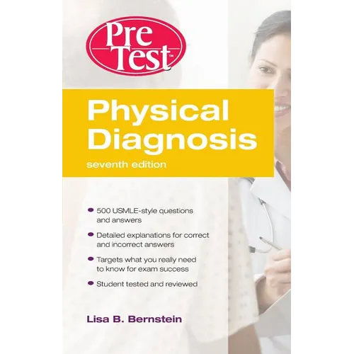 Physical Diagnosis Pretest Self Assessment and Review, Seventh Edition - Paperback