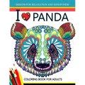 I love Panda Coloring Book for Adult - Paperback