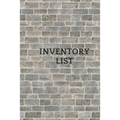 Inventory list - Paperback