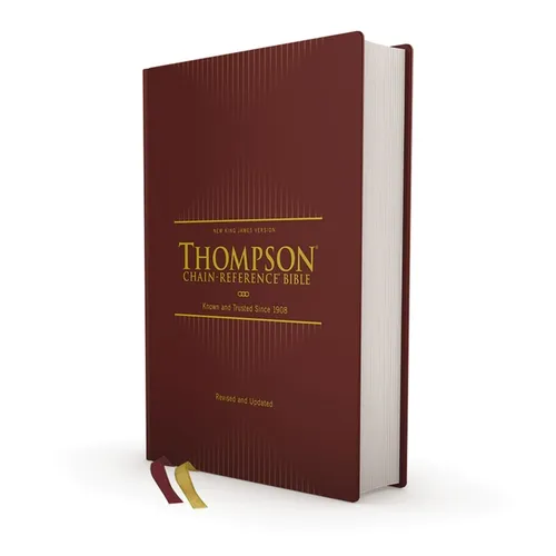 Nkjv, Thompson Chain-Reference Bible, Hardcover, Red Letter, Comfort Print - Hardcover