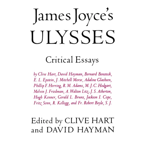 James Joyce's Ulysses: Critical Essays - Paperback