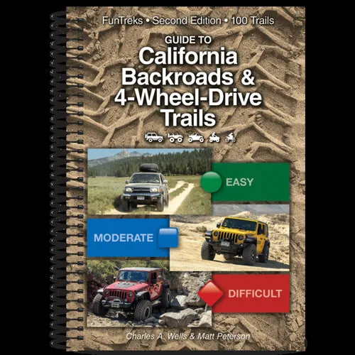 Guide to California Backroads & 4-Wheel-Drive 2nd Edition - Spiral