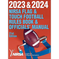 2023 & 2024 NIRSA Flag & Touch Football Rules Book & Officials' Manual - Paperback