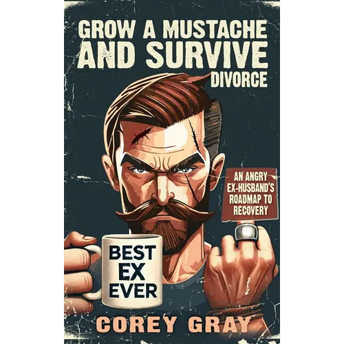 Grow a Mustache and Survive Divorce: An Angry Ex-Husband's Roadmap to Recovery - Hardcover