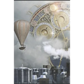 Steampunk Balloon City Lab Book - Paperback