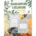 Healing Scriptures & Declarations Coloring Book - Paperback
