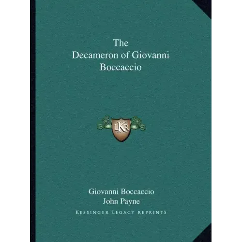 The Decameron of Giovanni Boccaccio - Paperback