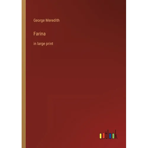Farina: in large print - Paperback
