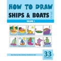 How to Draw Ships and Boats for Kids - Volume 1 - Paperback