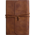 ESV Thinline Bible, Red Letter (Natural Leather, Brown, Flap with Strap) - Leather