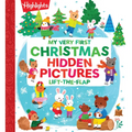My Very First Christmas Hidden Pictures Lift-The-Flap: Christmas Lift-A-Flap Board Book with Hidden Pictures Puzzles for Babys First Christmas Gift - Board Book