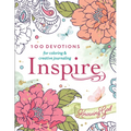 Inspire: Knowing God (Softcover): 100 Devotions for Coloring and Creative Journaling - Paperback