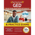 GED Study Guide 2025-2026 All Subjects: 6 Practice Exams and GED Test Prep Book [10th Edition] - Paperback