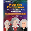 Meet the Composer for Recorder: Biographies, Sheet Music, and Activities - Paperback