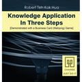 Knowledge Application In Three Steps: Demonstrated with a Business Card (Mahjong) Game - Hardcover